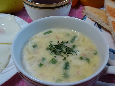 食べるクリームスープ♪朝食にオススメ＊